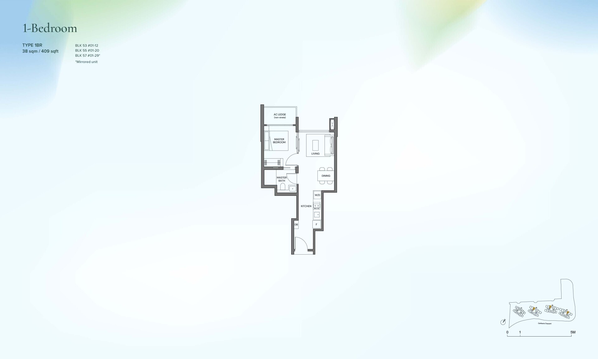 Canberra Crescent Residences floorplan